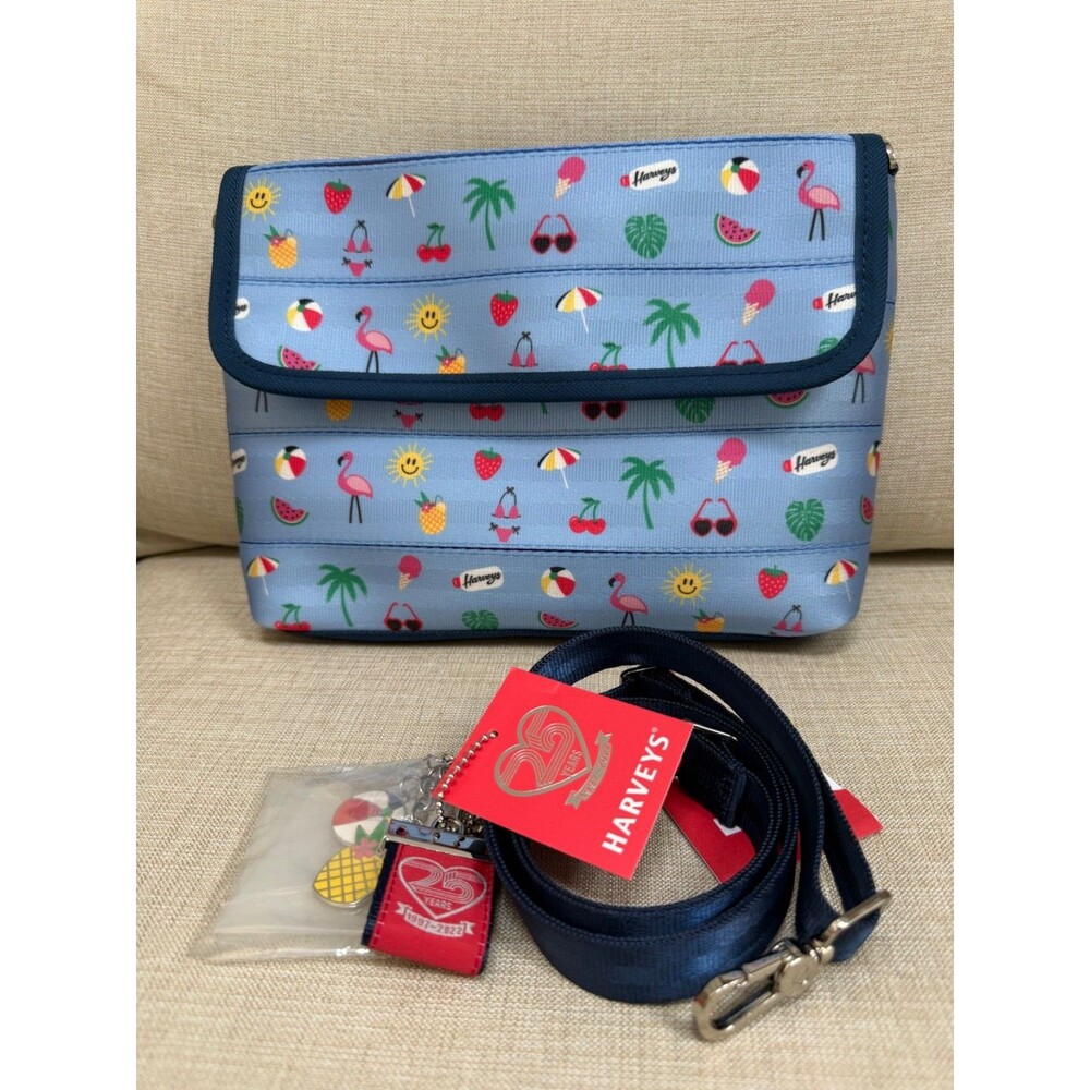 Harveys Seatbelt Life's a Beach Foldover Crossbody